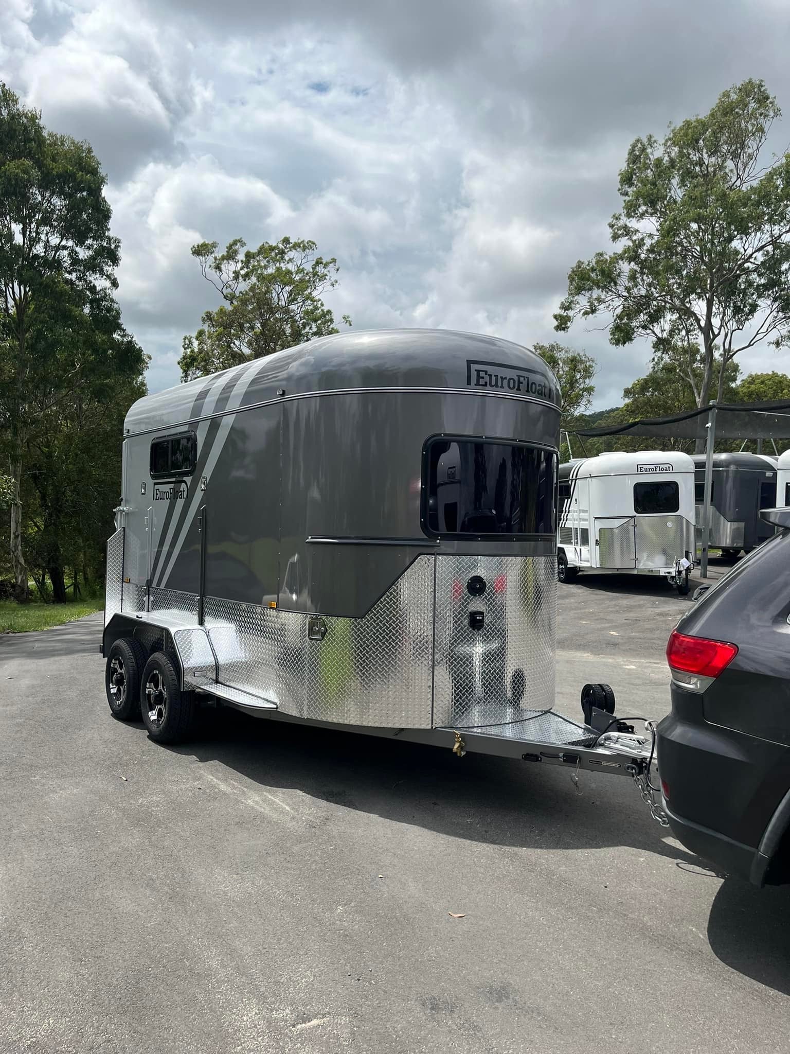 2 Horse Straight Load Camper Float L600 WB RN