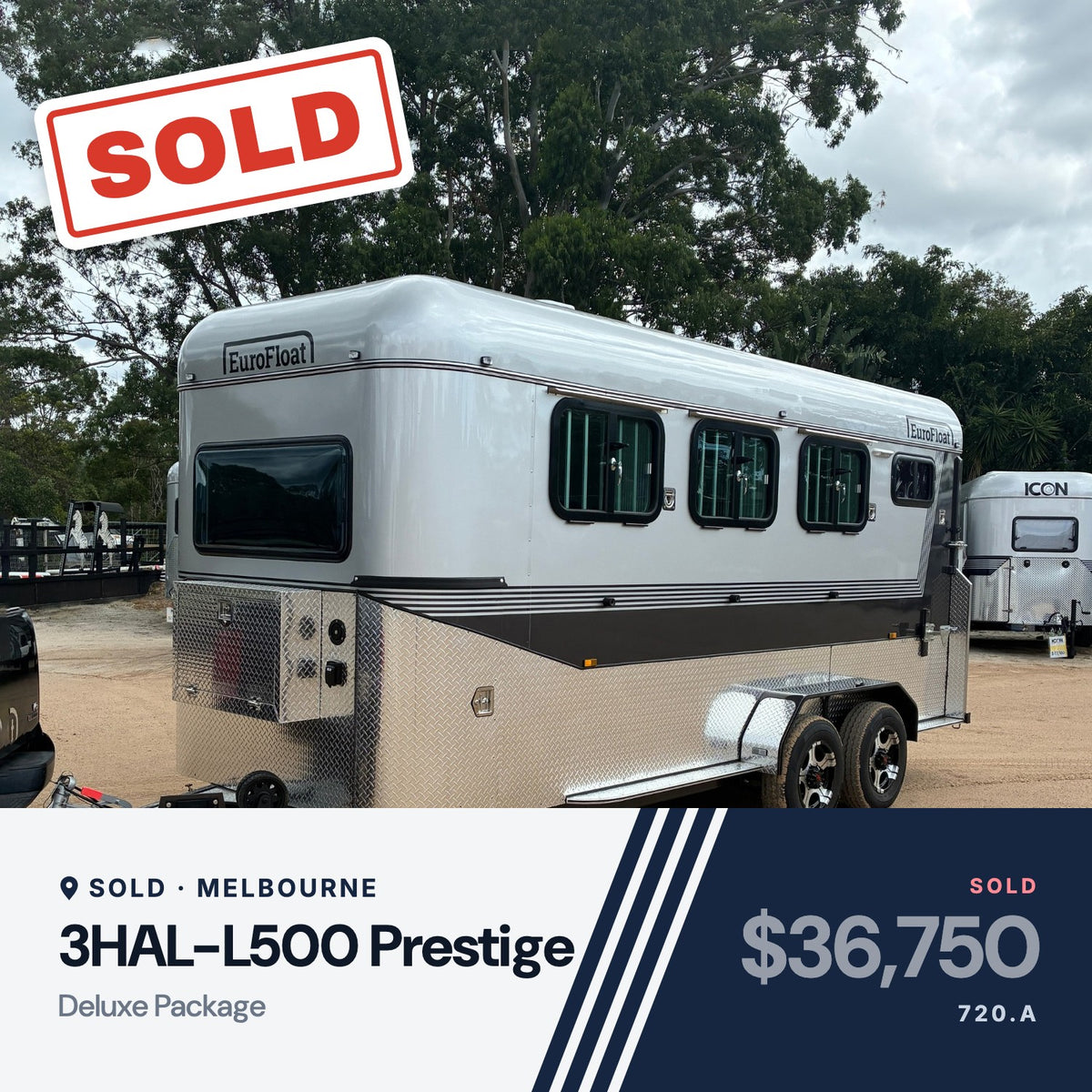 EuroFloat 720.A 3HAL-L500 Prestige Deluxe Package, sold, Melbourne
