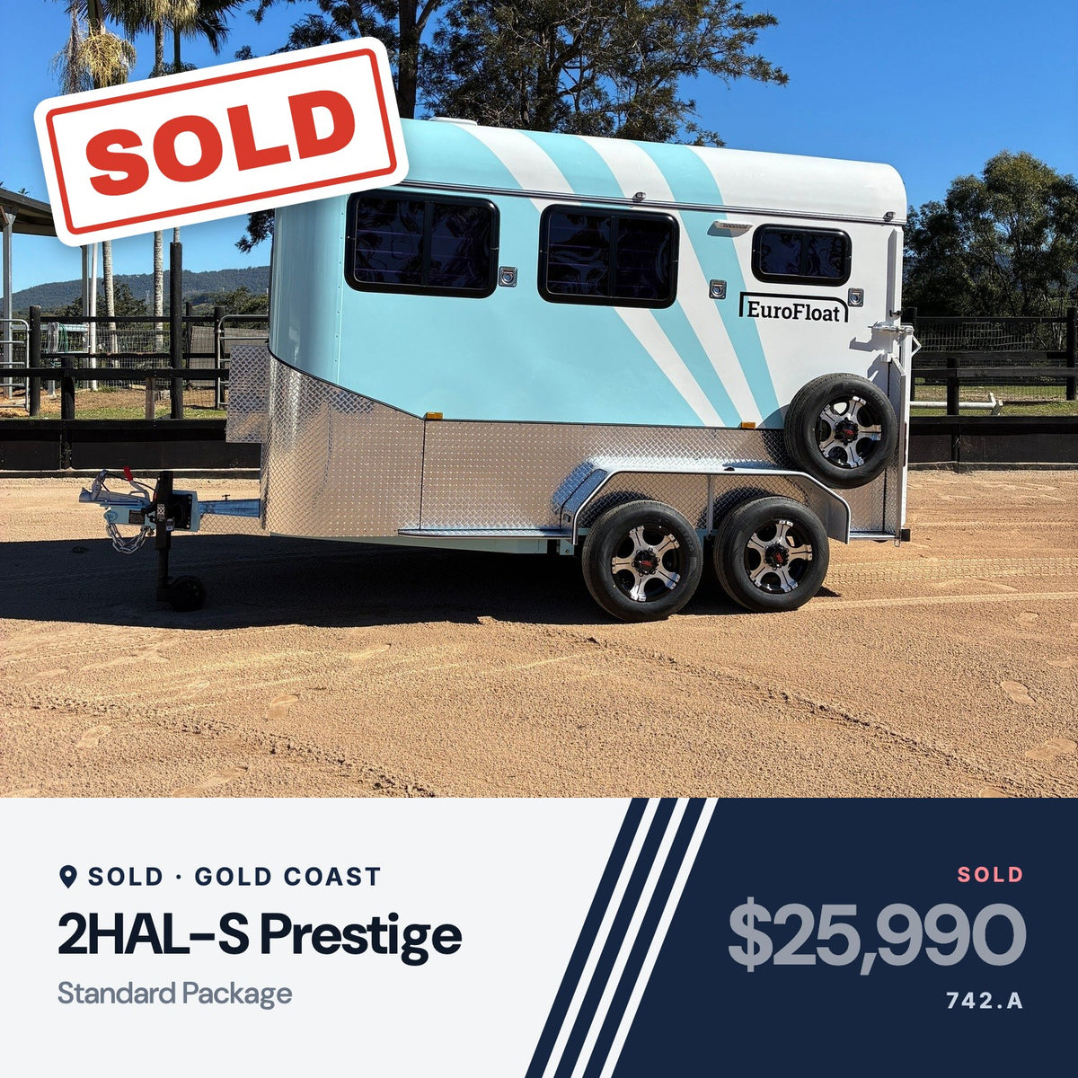 EuroFloat 742.A 2HAL-S Prestige Standard Package, sold, Gold Coast