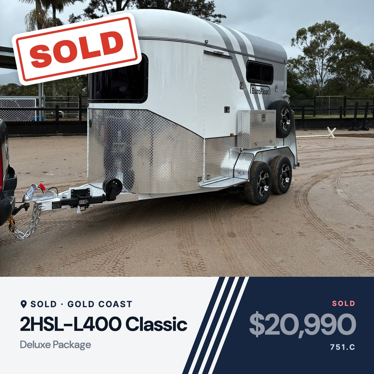 EuroFloat 751.C 2HSL-L400 Classic Deluxe Package, sold, Gold Coast