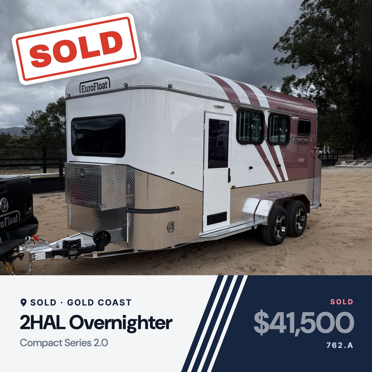 EuroFloat 762.A 2HAL Overnighter Compact Series 2.0, sold, Gold Coast