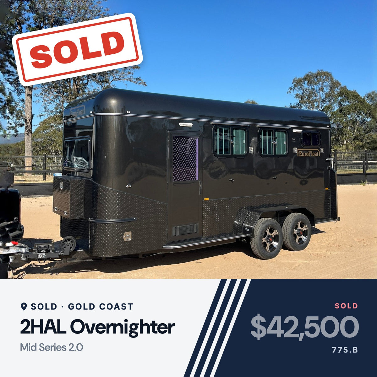 EuroFloat 775.B 2HAL Overnighter Mid Series 2.0, sold, Gold Coast