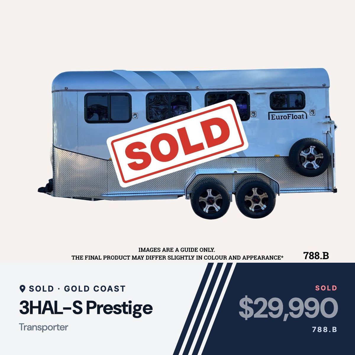 EuroFloat 788.B 3HAL-S Prestige Transporter, sold, Gold Coast