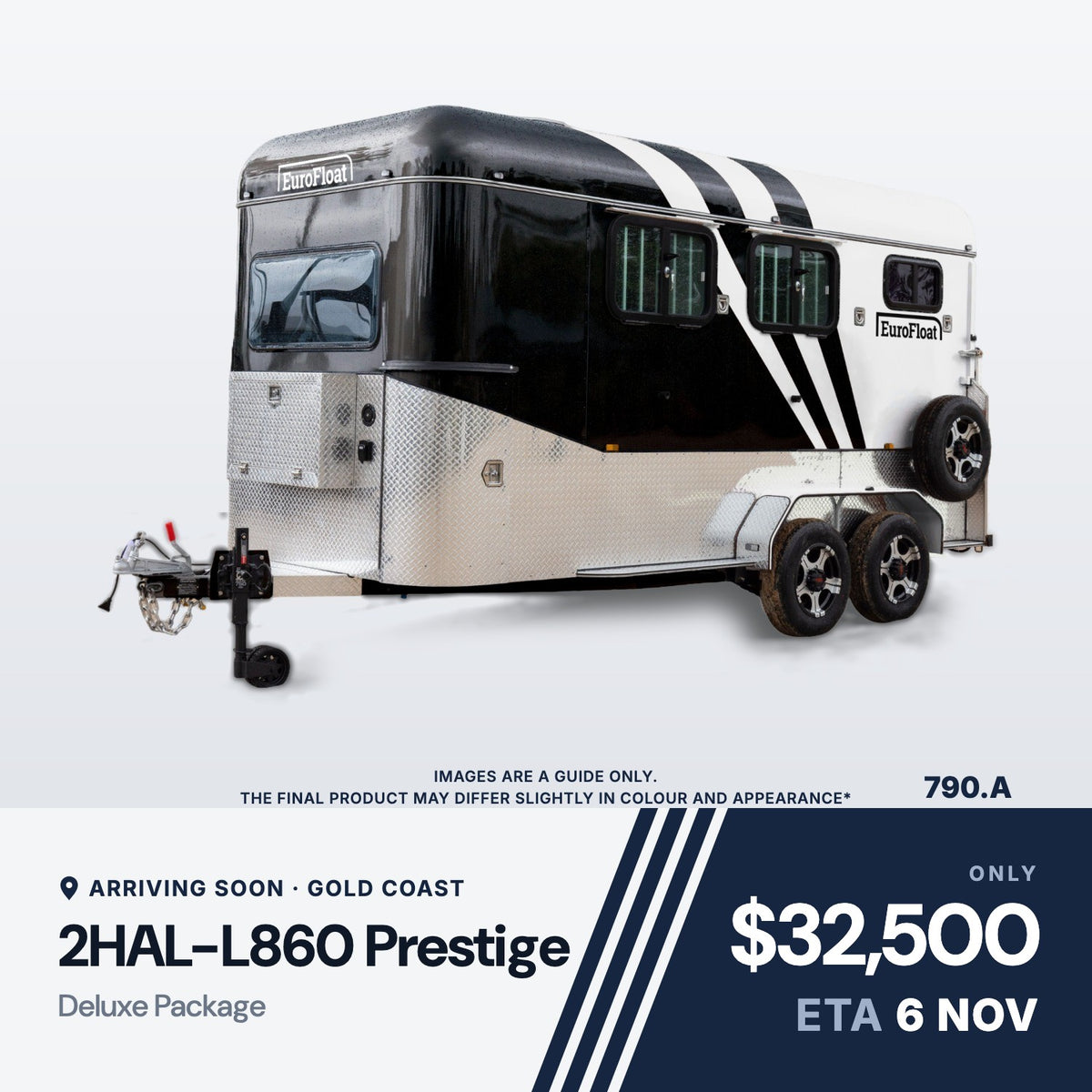 EuroFloat 790.A 2HAL-L860 Prestige Deluxe Package, arriving soon, Gold Coast