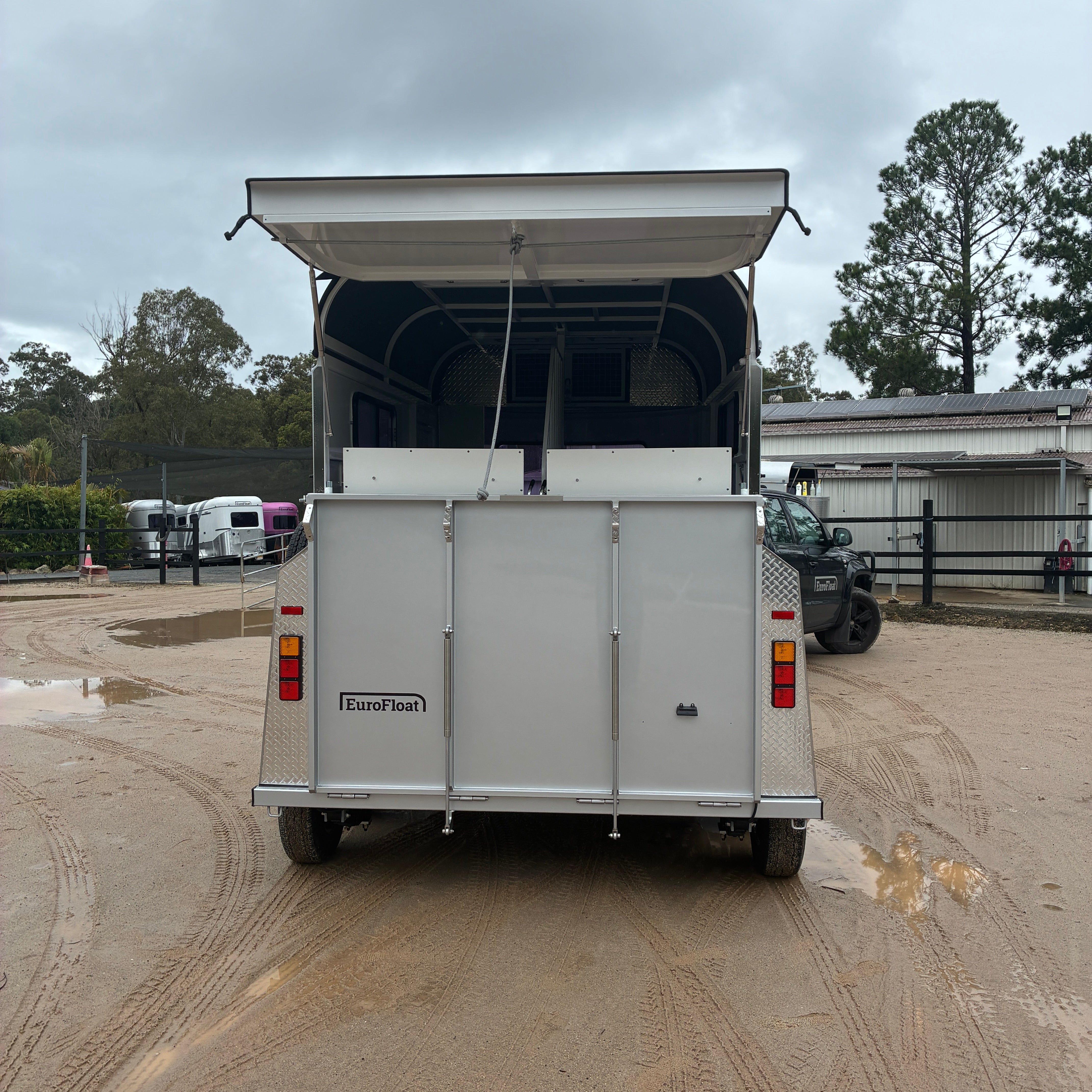 2 Horse Straight Load Float L400 RN Classic