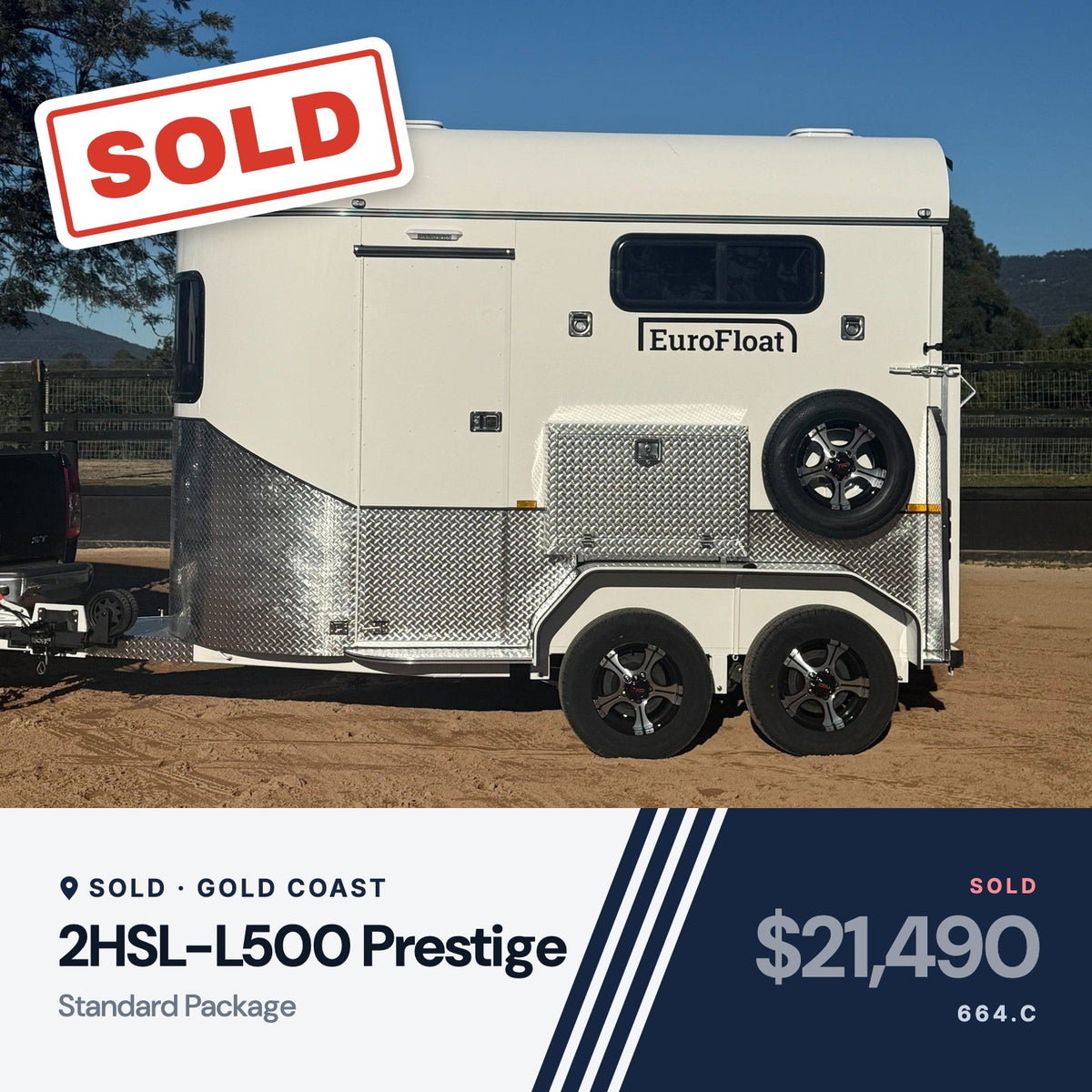 EuroFloat 664.C 2HSL-L500 Prestige Standard Package, sold, Gold Coast