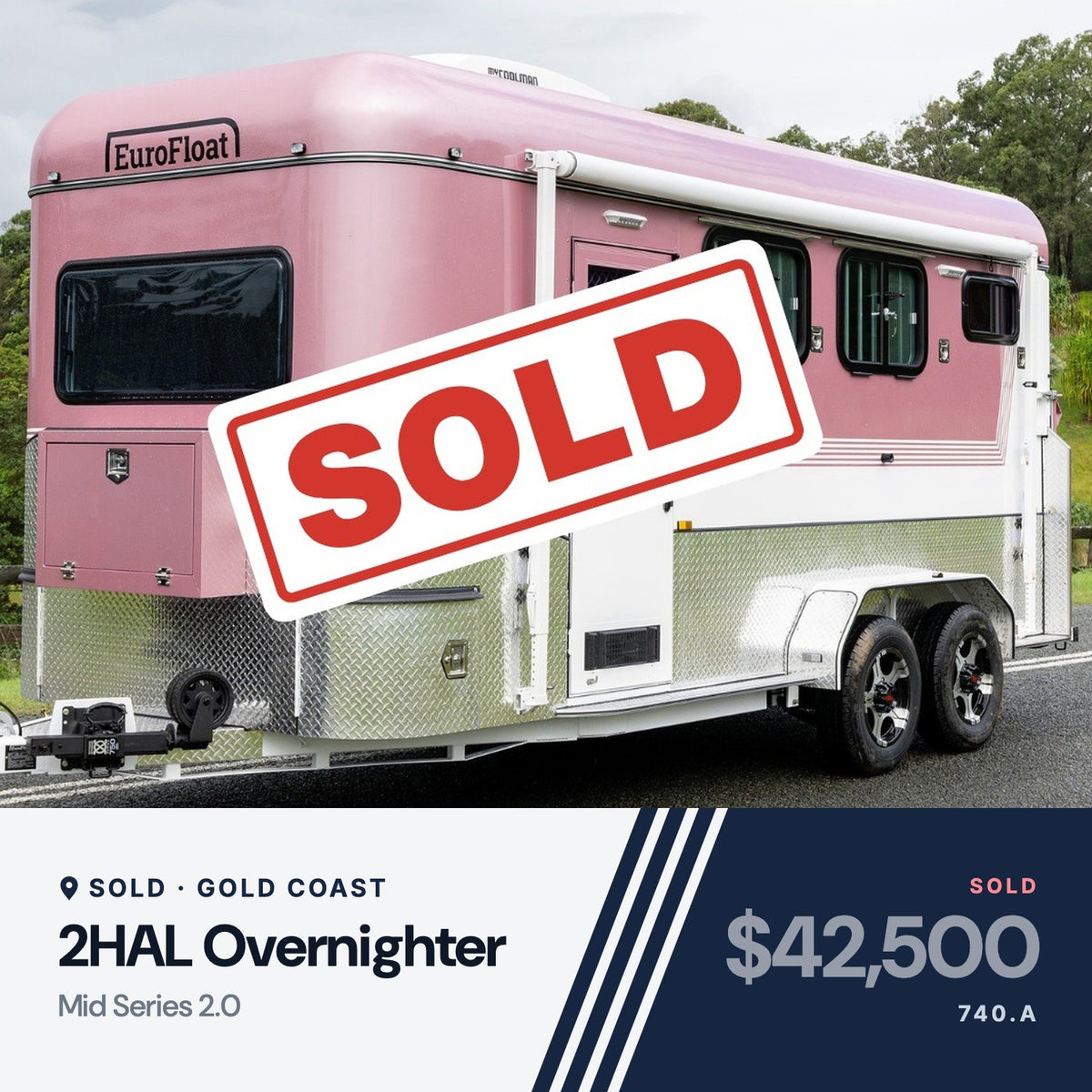 EuroFloat 740.A 2HAL Overnighter Mid Series 2.0, sold, Gold Coast