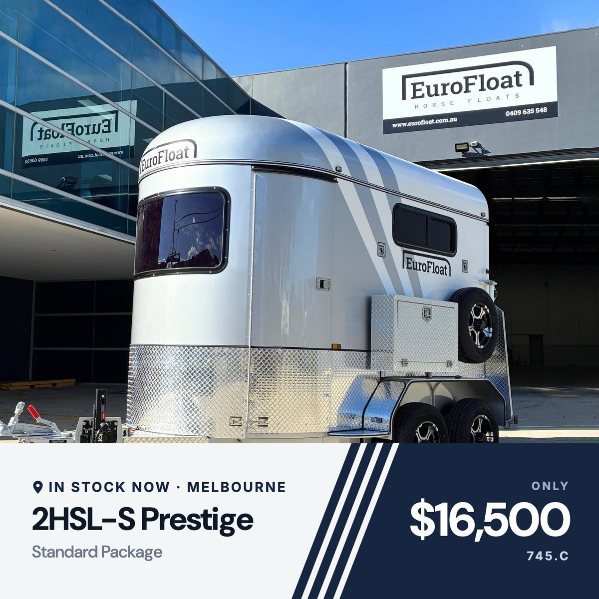 EuroFloat 745.C 2HSL-S Prestige Standard Package, in stock, Melbourne