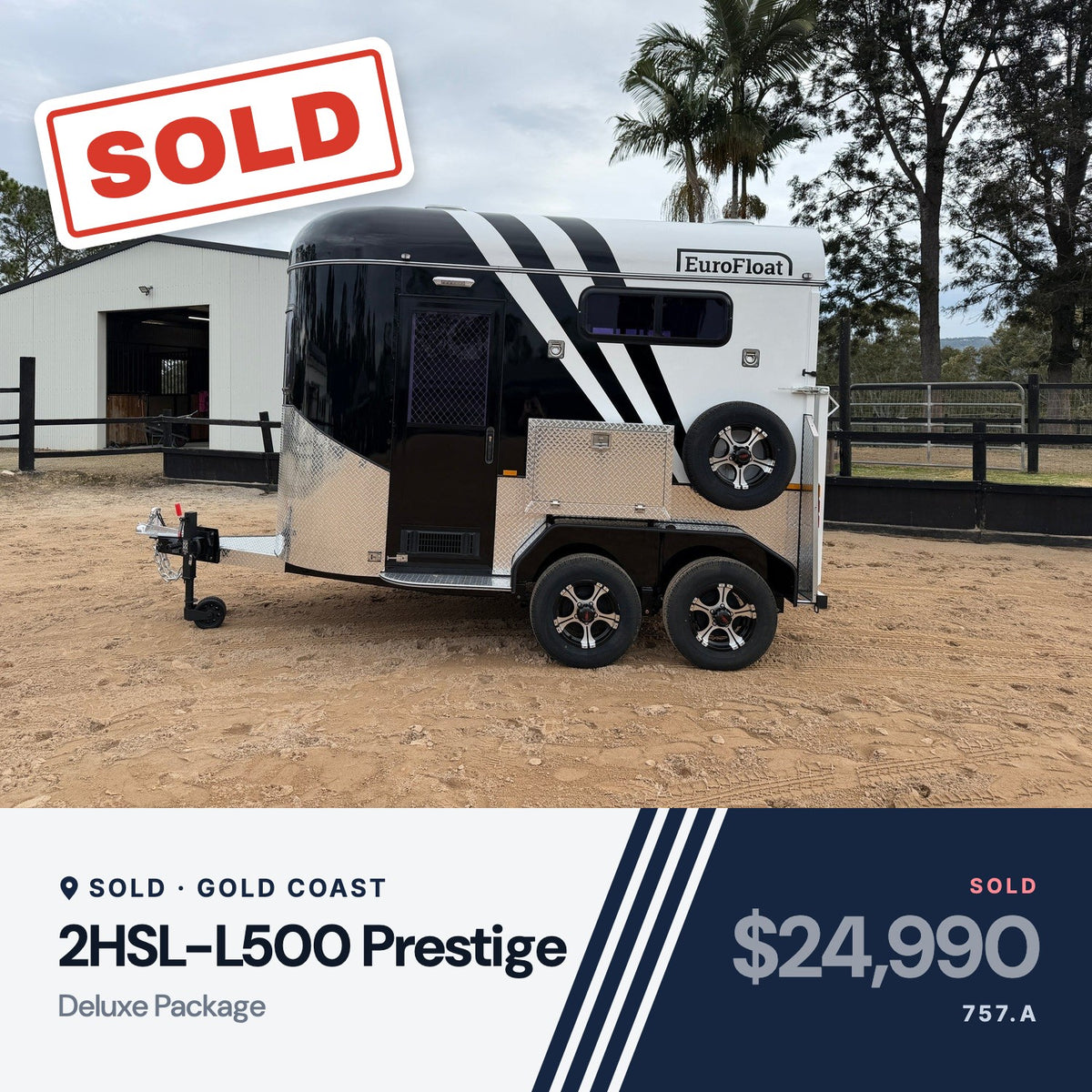 EuroFloat 757.A 2HSL-L500 Prestige Deluxe Package, sold, Gold Coast