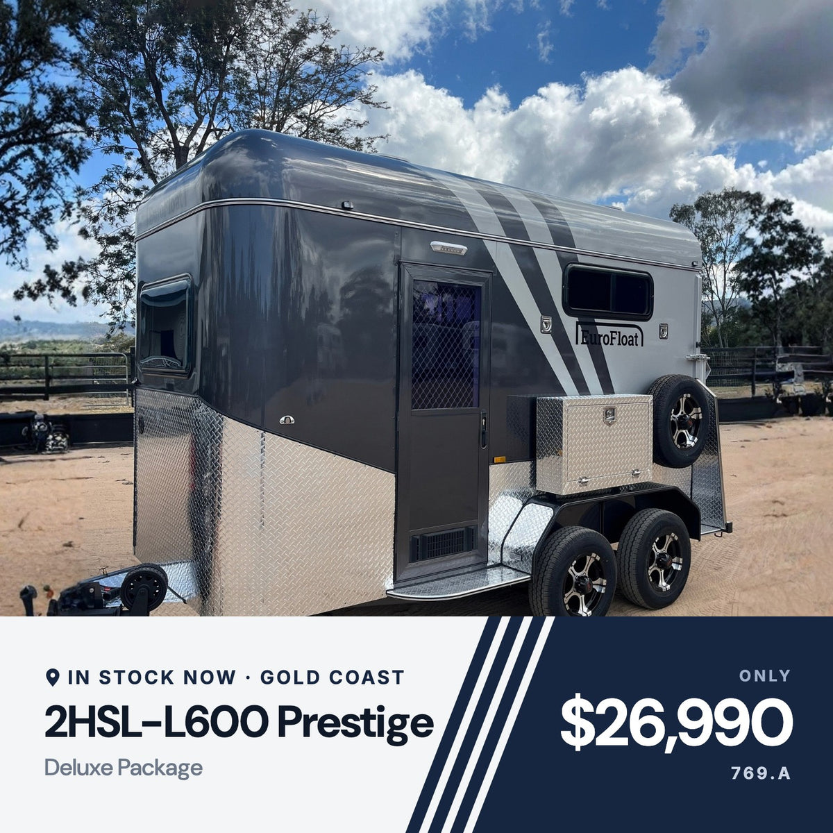 EuroFloat 769.A 2HSL-L600 Prestige Deluxe Package, in stock, Gold Coast