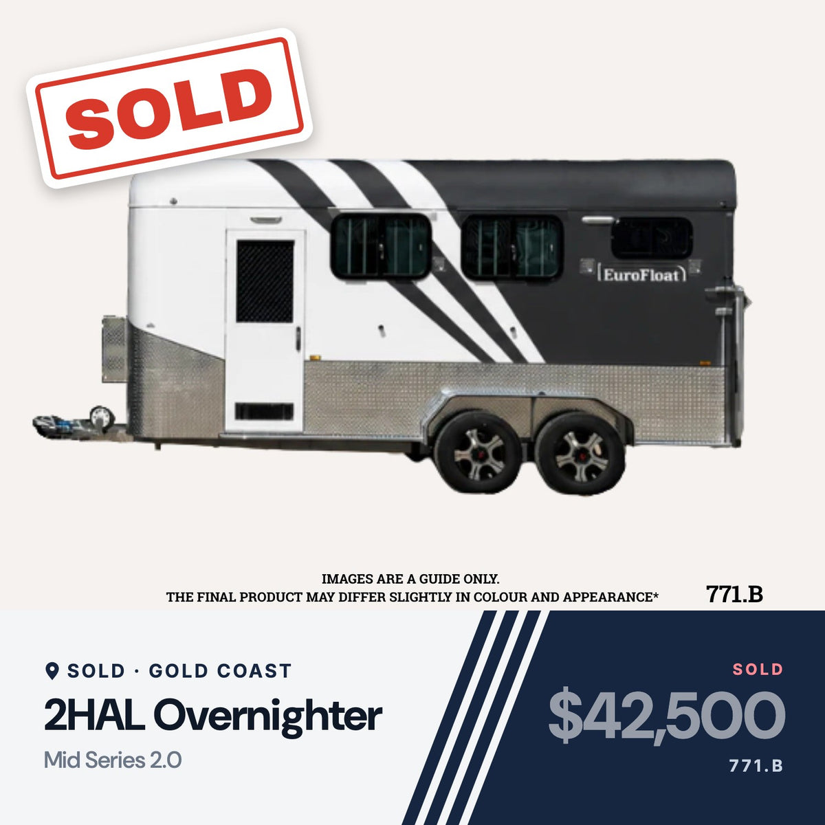 EuroFloat 771.B 2HAL Overnighter Mid Series 2.0, sold, Gold Coast