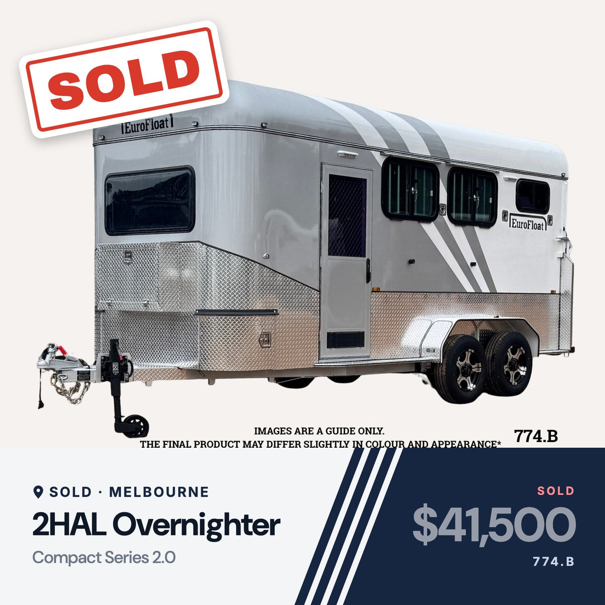 EuroFloat 774.B 2HAL Overnighter Compact Series 2.0, sold, Melbourne