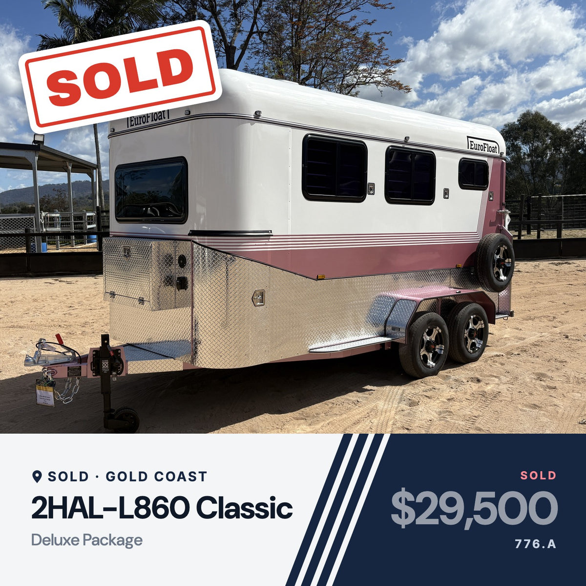 EuroFloat 776.A 2HAL-L860 Classic Deluxe Package, sold, Gold Coast
