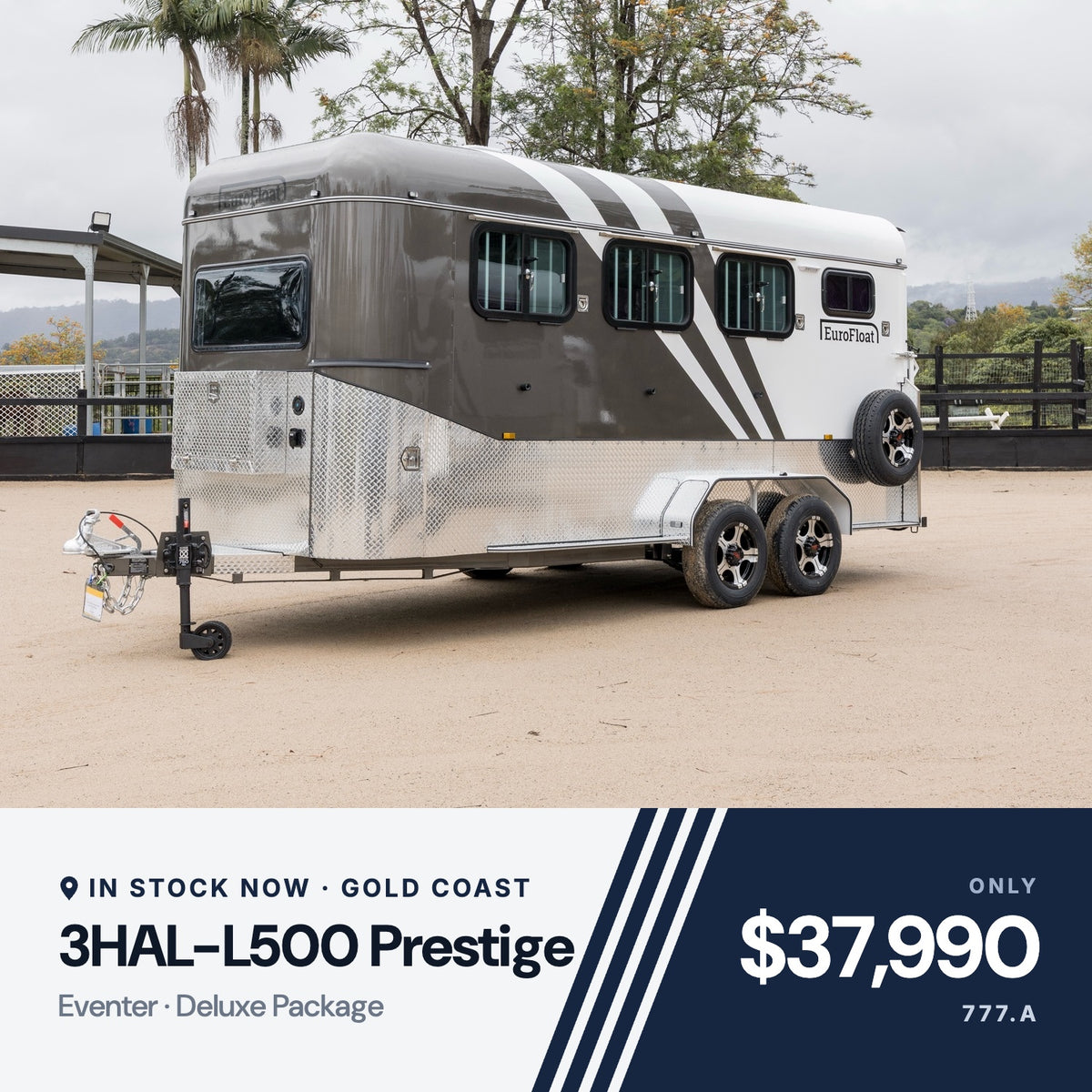 EuroFloat 777.A 3HAL-L500 Prestige Eventer Deluxe Package, in stock, Gold Coast