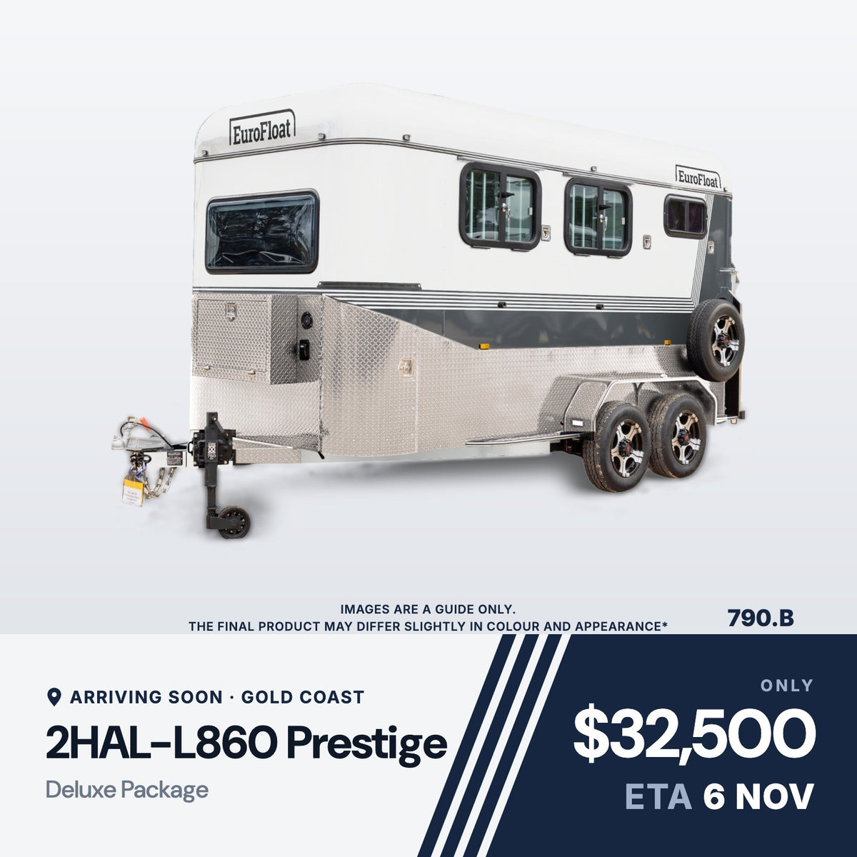 EuroFloat 790.B 2HAL-L860 Prestige Deluxe Package, arriving soon, Gold Coast
