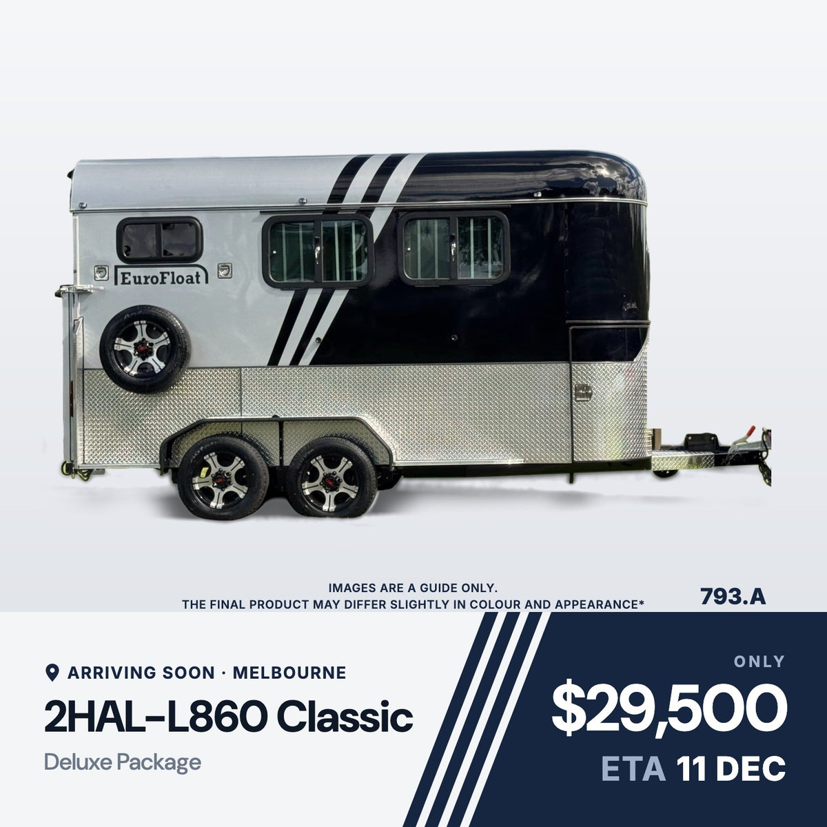 EuroFloat 793.A 2HAL-L860 Classic Deluxe Package, arriving soon, Melbourne