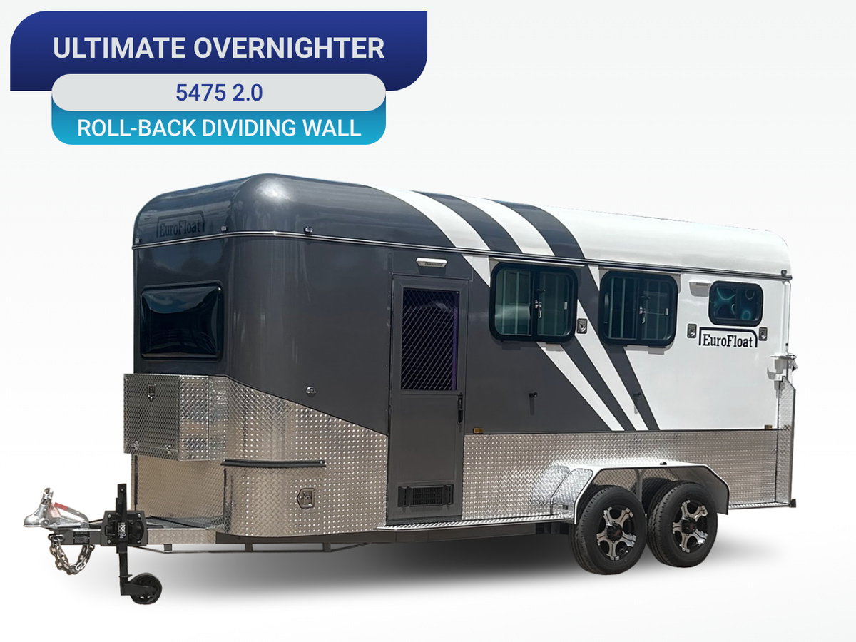 2 Horse Angle Load Camper Float Ultimate Overnighter SN 2.0, photo 1