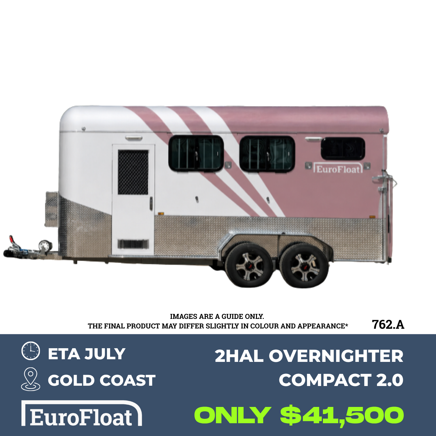 2 Horse Angle Load Camper Float Compact Overnighter SN 2.0 762.A