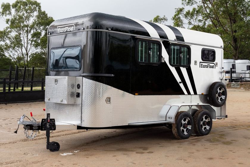 Custom EuroFloat in Graphite Black and White